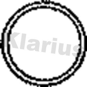 Klarius 410662 - Dichtung, Abgasrohr alexcarstop-ersatzteile.com