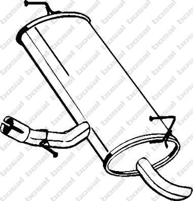 Klokkerholm 145-201 - Endschalldämpfer alexcarstop-ersatzteile.com