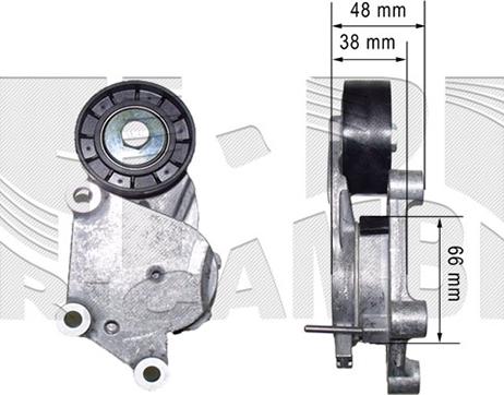 KM International FI19340 - Umlenk / Führungsrolle, Keilrippenriemen alexcarstop-ersatzteile.com