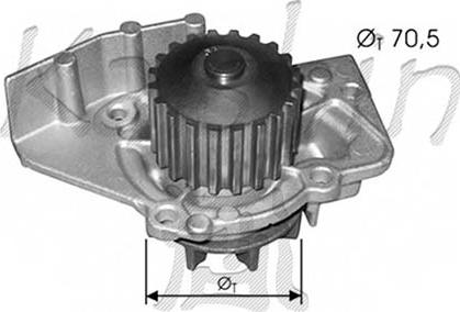 KM International WPK351 - Wasserpumpe alexcarstop-ersatzteile.com