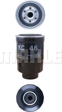 KNECHT KC 46 - Kraftstofffilter alexcarstop-ersatzteile.com