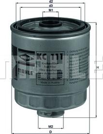 KNECHT KC 111 - Kraftstofffilter alexcarstop-ersatzteile.com