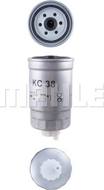 KNECHT KC 38 - Kraftstofffilter alexcarstop-ersatzteile.com