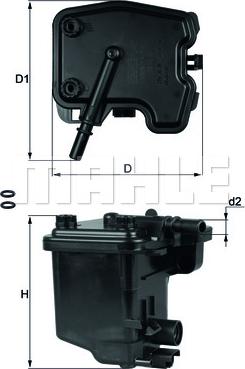 KNECHT KL 431D - Kraftstofffilter alexcarstop-ersatzteile.com