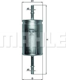 KNECHT KL 559 - Kraftstofffilter alexcarstop-ersatzteile.com