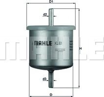 KNECHT KL 61 - Kraftstofffilter alexcarstop-ersatzteile.com