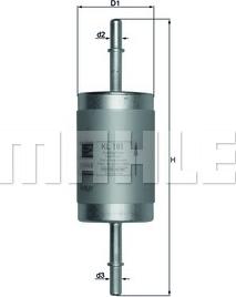 KNECHT KL 181 - Kraftstofffilter alexcarstop-ersatzteile.com