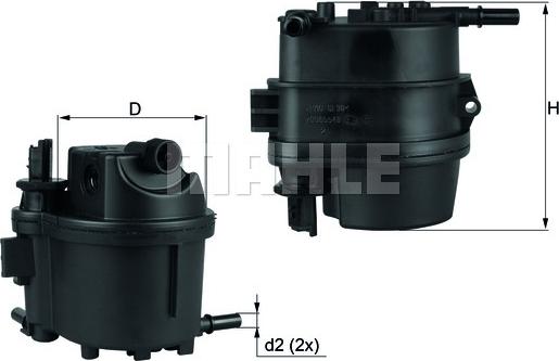 KNECHT KL 779 - Kraftstofffilter alexcarstop-ersatzteile.com