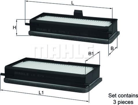 KNECHT LA 679/S - Filter, Innenraumluft alexcarstop-ersatzteile.com