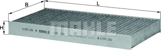 KNECHT LAK 152 - Filter, Innenraumluft alexcarstop-ersatzteile.com