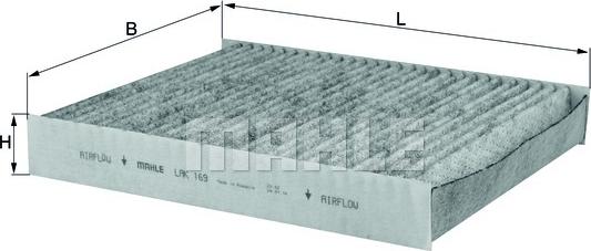 KNECHT LAK 169 - Filter, Innenraumluft alexcarstop-ersatzteile.com