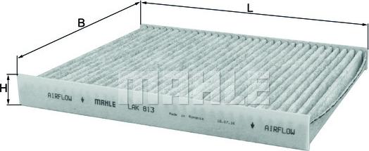 KNECHT LAK 813 - Filter, Innenraumluft alexcarstop-ersatzteile.com