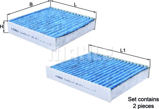 KNECHT LAO 191/S - Filter, Innenraumluft alexcarstop-ersatzteile.com