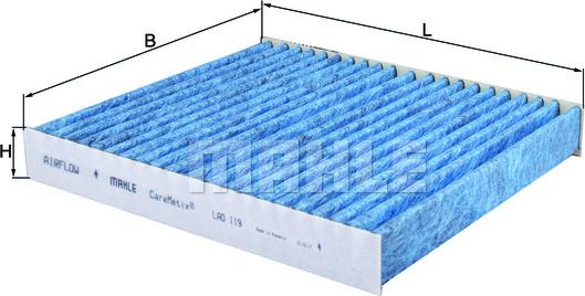 KNECHT LAO 119 - Filter, Innenraumluft alexcarstop-ersatzteile.com