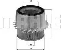 KNECHT LX 683 - Luftfilter alexcarstop-ersatzteile.com