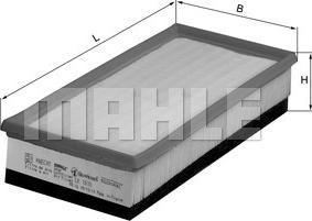 KNECHT LX 1610 - Luftfilter alexcarstop-ersatzteile.com