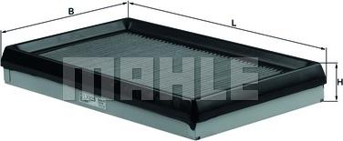 KNECHT LX 825 - Luftfilter alexcarstop-ersatzteile.com