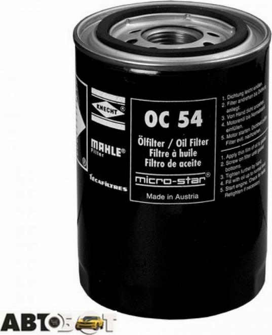 MAHLE OC 54 - Ölfilter alexcarstop-ersatzteile.com