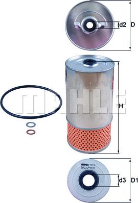 KNECHT OX 78D - Ölfilter alexcarstop-ersatzteile.com