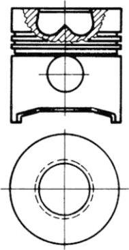 Kolbenschmidt 92628964 - Reparatursatz, Kolben / Zylinderlaufbuchse alexcarstop-ersatzteile.com