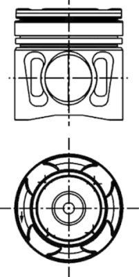 Kolbenschmidt 40595601 - Kolben alexcarstop-ersatzteile.com