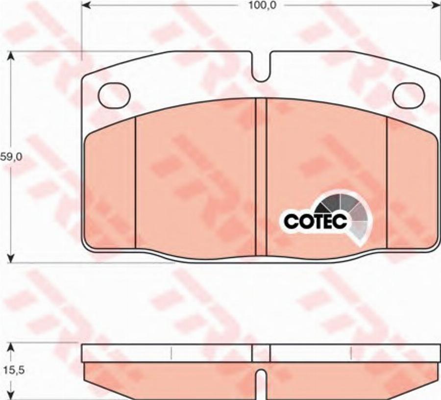 Konstein 5610029 - Bremsbelagsatz, Scheibenbremse alexcarstop-ersatzteile.com