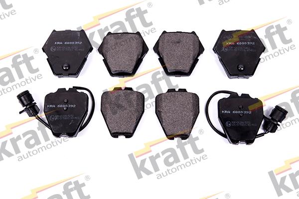 KRAFT AUTOMOTIVE 6000392 - Bremsbelagsatz, Scheibenbremse alexcarstop-ersatzteile.com