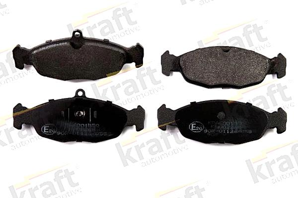 KRAFT AUTOMOTIVE 6001550 - Bremsbelagsatz, Scheibenbremse alexcarstop-ersatzteile.com