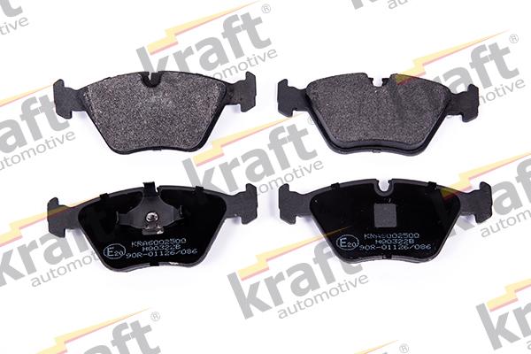 KRAFT AUTOMOTIVE 6002500 - Bremsbelagsatz, Scheibenbremse alexcarstop-ersatzteile.com