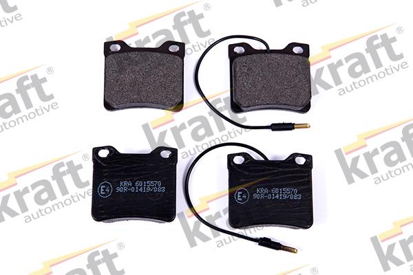 KRAFT AUTOMOTIVE 6015570 - Bremsbelagsatz, Scheibenbremse alexcarstop-ersatzteile.com