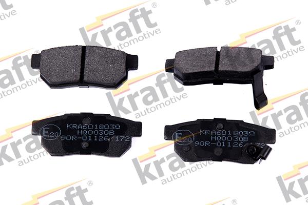 KRAFT AUTOMOTIVE 6018030 - Bremsbelagsatz, Scheibenbremse alexcarstop-ersatzteile.com