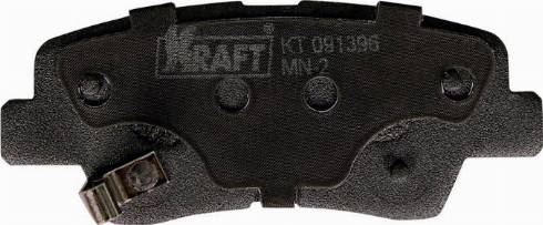 KRAFT AUTOMOTIVE KT091396 - Bremsbelagsatz, Scheibenbremse alexcarstop-ersatzteile.com