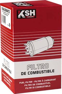 KSH EUROPE 1804.0084014 - Kraftstofffilter alexcarstop-ersatzteile.com