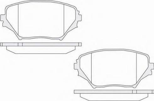 KSH EUROPE 1850.0058034 - Bremsbelagsatz, Scheibenbremse alexcarstop-ersatzteile.com