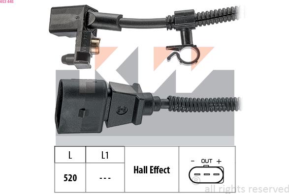 KW 453 445 - Impulsgeber, Kurbelwelle alexcarstop-ersatzteile.com