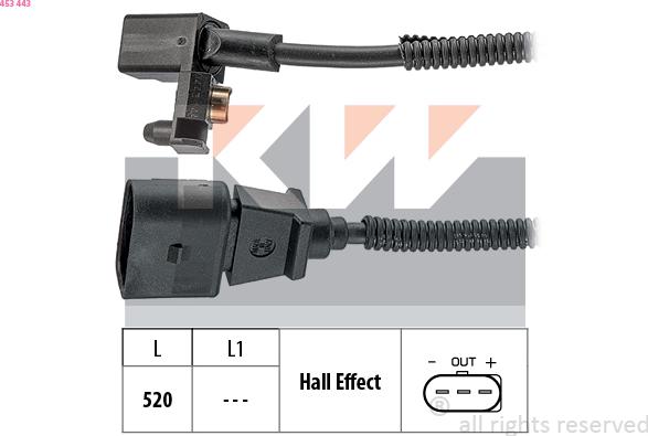 KW 453 443 - Impulsgeber, Kurbelwelle alexcarstop-ersatzteile.com