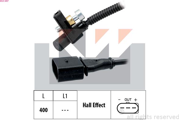 KW 453 447 - Impulsgeber, Kurbelwelle alexcarstop-ersatzteile.com