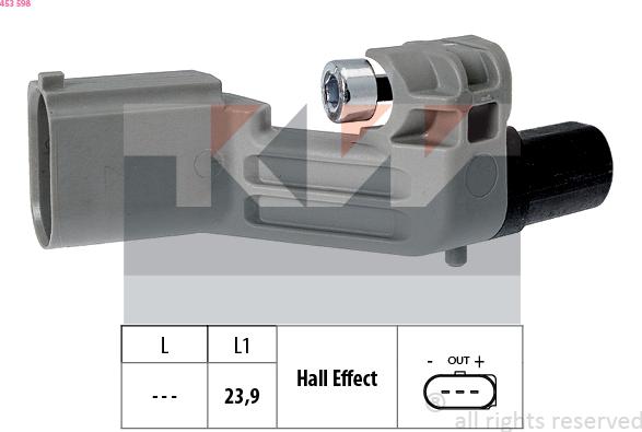 KW 453 598 - Impulsgeber, Kurbelwelle alexcarstop-ersatzteile.com