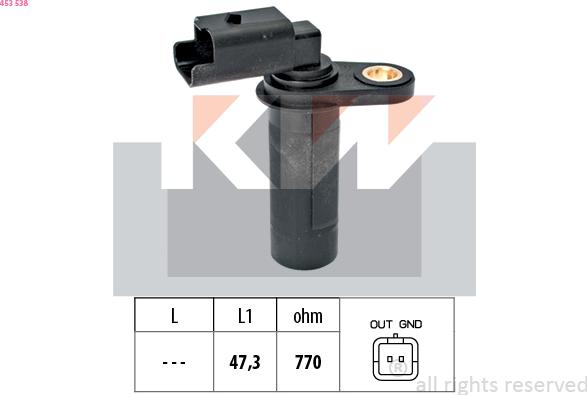 KW 453 538 - Impulsgeber, Kurbelwelle alexcarstop-ersatzteile.com