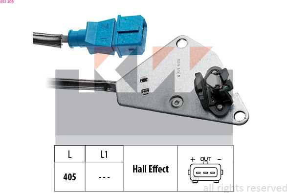 KW 453 208 - Sensor, Nockenwellenposition alexcarstop-ersatzteile.com