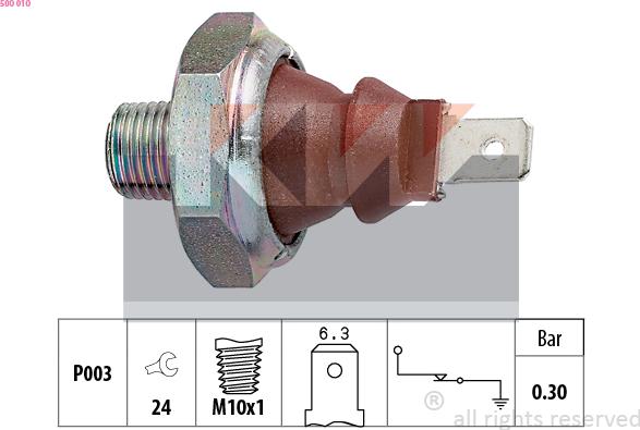 KW 500 010 - Sensor, Öldruck alexcarstop-ersatzteile.com