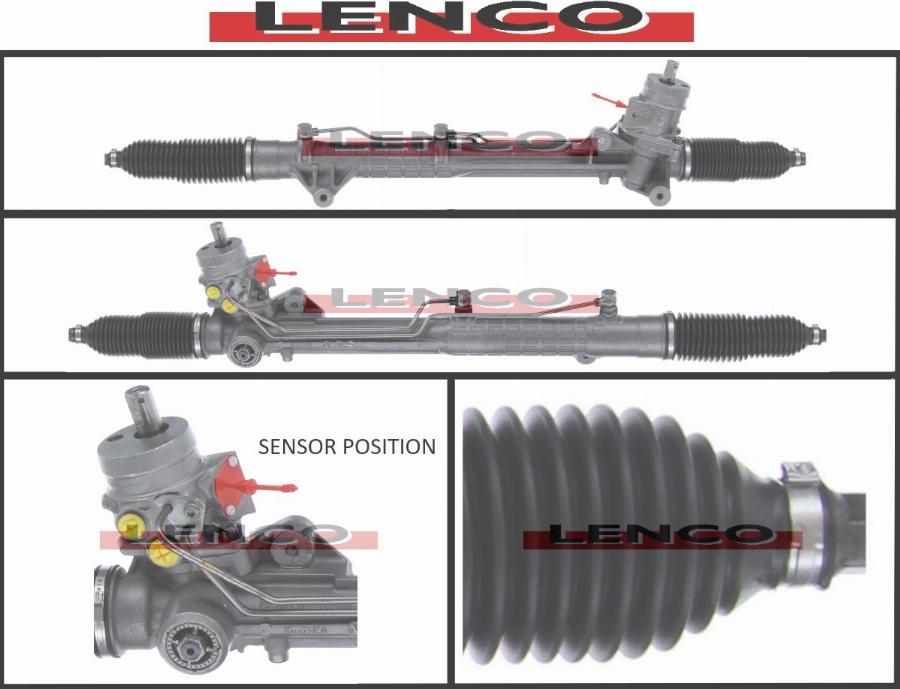 Lenco SGA910L - Lenkgetriebe alexcarstop-ersatzteile.com