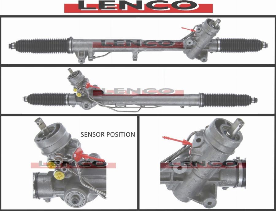 Lenco SGA740L - Lenkgetriebe alexcarstop-ersatzteile.com