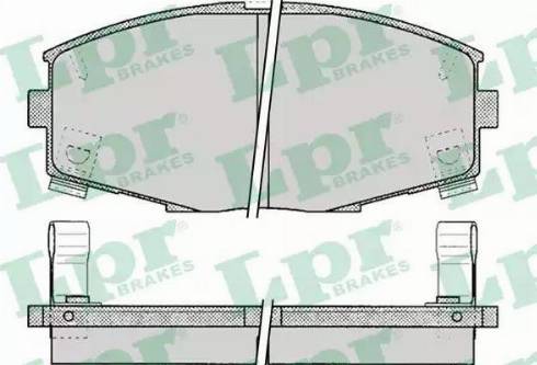 LPR 05P065 - Bremsbelagsatz, Scheibenbremse alexcarstop-ersatzteile.com