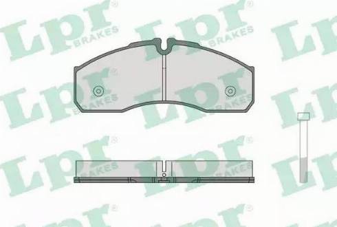 LPR 05P1462 - Bremsbelagsatz, Scheibenbremse alexcarstop-ersatzteile.com