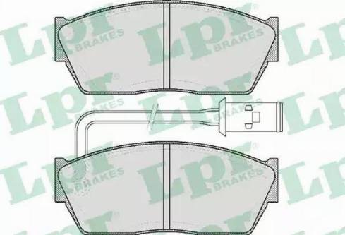 LPR 05P308 - Bremsbelagsatz, Scheibenbremse alexcarstop-ersatzteile.com