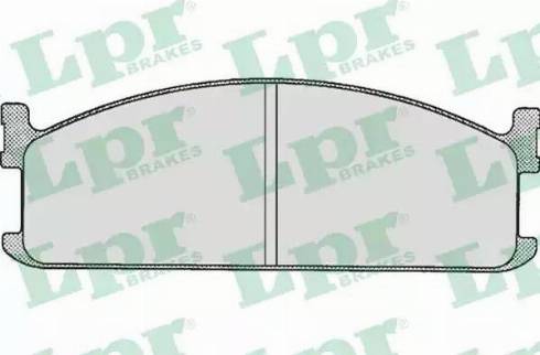 LPR 05P284 - Bremsbelagsatz, Scheibenbremse alexcarstop-ersatzteile.com