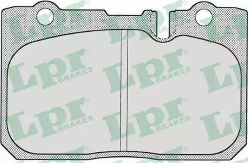 LPR 05P702 - Bremsbelagsatz, Scheibenbremse alexcarstop-ersatzteile.com