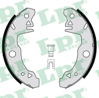 LPR 00510 - Bremsbackensatz alexcarstop-ersatzteile.com