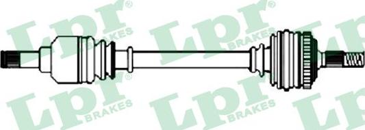 LPR DS52389 - Antriebswelle alexcarstop-ersatzteile.com